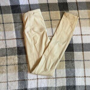 Fabletics Cream/tan leggings